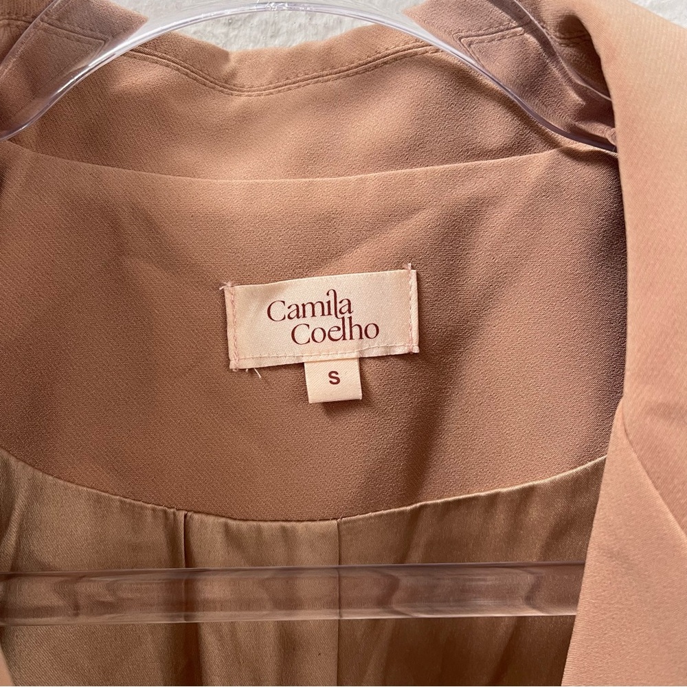 Camila Coelho Morena Blazer Nude Size Small - Picture 4 of 7